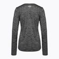 Women's Under Armour Tech Crew Twist training longsleeve black/metallic silver 5
