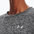 Women's Under Armour Tech Crew Twist training longsleeve black/metallic silver 3