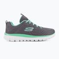 SKECHERS Graceful Get Connected women's training shoes charcoal/gray 2