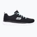 SKECHERS Graceful Get Connected women's training shoes black/turquoise