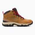 Columbia Newton Ridge Plus II Suede WP elk/mountain red men's trekking boots 2