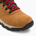 Columbia Newton Ridge Plus II Suede WP elk/mountain red men's trekking boots 7
