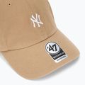 47 Brand MLB New York Yankees Base Runner cap CLEAN UP khaki 3