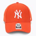 47 Brand MLB New York Yankees MVP vibrant orange baseball cap 2