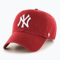 47 Brand MLB New York Yankees CLEAN UP razor red baseball cap 5