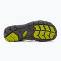 KEEN Seacamp II CNX blue depths/chartreuse junior sandals 5