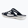 Women's slides Crocs Swiftwater Sandal navy/white 3