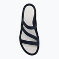 Women's slides Crocs Swiftwater Sandal navy/white 5