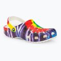Crocs Classic Tie Dye Graphic multicolour slides 2