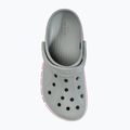 Crocs Bayaband Clog slides light grey/candy pink 6