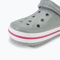 Crocs Bayaband Clog slides light grey/candy pink 8