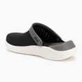 Crocs LiteRide Clog black/smoke flip-flops 4
