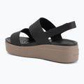 Women's sandals Crocs Brooklyn Low Wedge black/mushroom 3