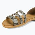 Women's Crocs Tulum Open Flat mushroom/stucco sandals 7