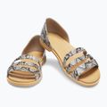 Women's Crocs Tulum Open Flat mushroom/stucco sandals 10