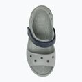 Crocs Crockband Kids Sandal light grey/navy 5