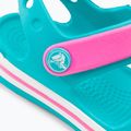 Crocs Crockband Kids Sandals digital aqua 8