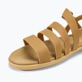 Crocs Tulum women's sandals dark gold 7