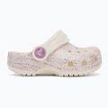 Crocs Classic Glitter Clog Toddler oyster flip-flops 3