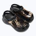 Crocs Classic Bae Sequin black/multi women's slides 4