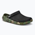 Crocs LiteRide Printed Camo Clog black/multi slides 2