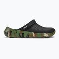 Crocs LiteRide Printed Camo Clog black/multi slides 3