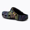 Women's Crocs Classic Seasonal Printed zebra rainbow slides 4
