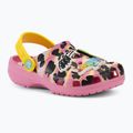 Crocs Ron English Party Animals Classic Clog Kids slides pink lemonade/multi 4