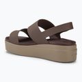 Women's Crocs Brooklyn Low Wedge mushroom/stucco sandals 3