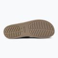Women's Crocs Brooklyn Low Wedge mushroom/stucco sandals 4