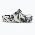 Crocs Classic Marbled Clog Kids slides black/white 3