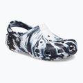 Crocs Classic Marbled Clog Kids slides black/white 9