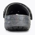 Crocs Classic Glitter Clog black children's slides 7