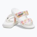 Crocs Classic Crocs Tie-Dye Graphic Sandal white 207283-928 flip-flops 13