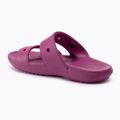 Women's Crocs Classic Sandal fuschia fun slides 3