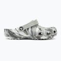 Crocs Classic Marbled Clog flip-flops light grey/multi 3