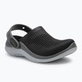 Crocs LiteRide 360 Clog Kids slides black/slate grey 2