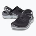 Crocs LiteRide 360 Clog Kids slides black/slate grey 9