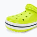 Crocs Bayaband Clog lime punch/navy slides 8