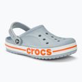 Crocs Bayaband Clog slides blue grey/orange