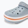 Crocs Bayaband Clog slides blue grey/orange 8