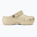 Women's Crocs Classic Platform Clog bone slides 3