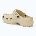 Women's Crocs Classic Platform Clog bone slides 4