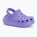 Crocs Classic Crush Clog digital violet slides