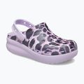 Crocs Cls Animal Cutie Clog Kids leopard flip flops 9