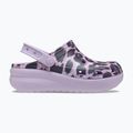 Crocs Cls Animal Cutie Clog Kids leopard flip flops 10