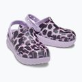 Crocs Cls Animal Cutie Clog Kids leopard flip flops 11
