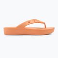 Women's Crocs Classic Platform papaya flip flops 2