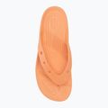 Women's Crocs Classic Platform papaya flip flops 5