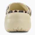 Women's Crocs Classic Platform Animal Remix slides bone/leopard 7